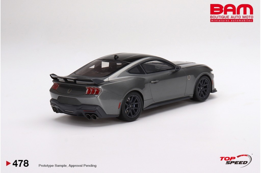 TOP SPEED TS0478 FORD Mustang Dark Horse 2024 Carbonized Gray (1/18