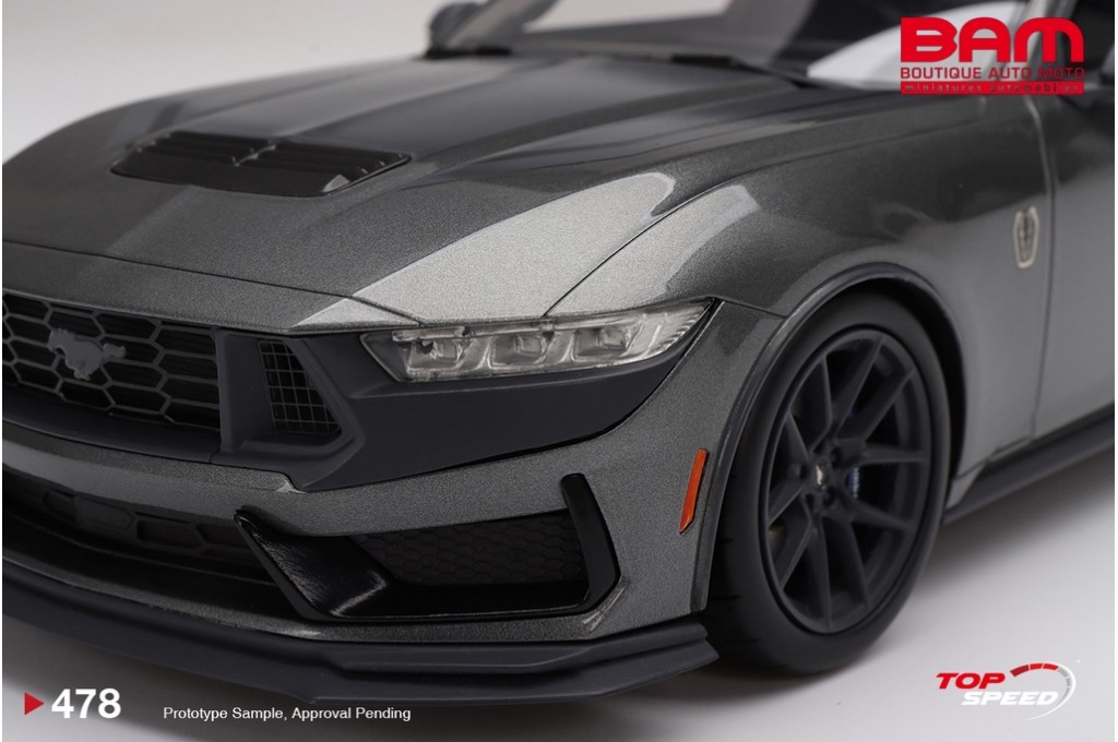 TOP SPEED TS0478 FORD Mustang Dark Horse 2024 Carbonized Gray (1/18