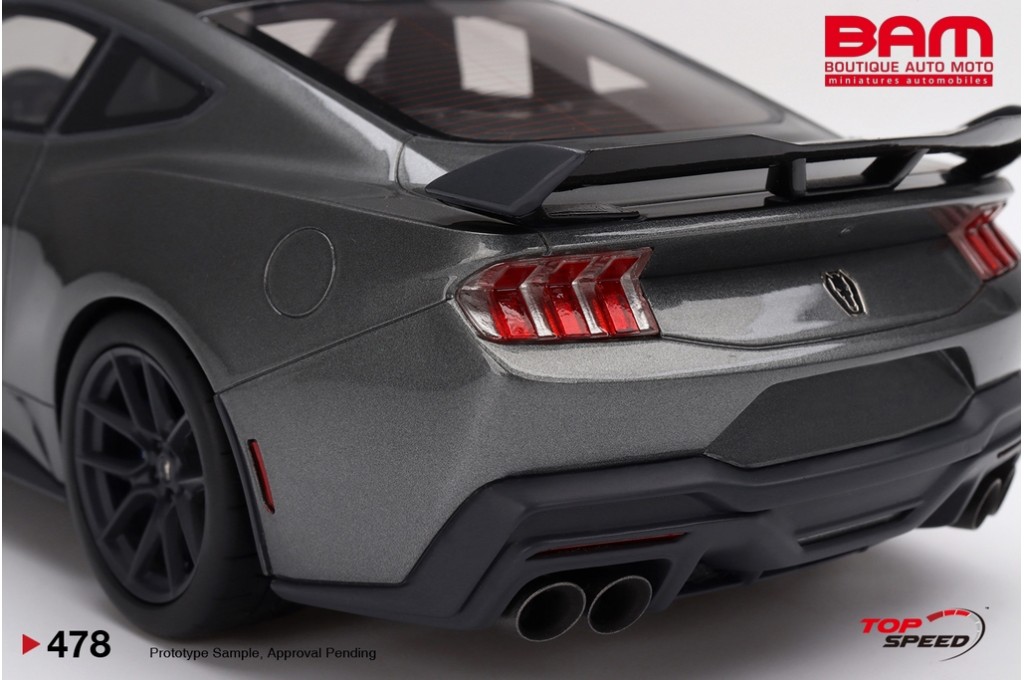 TOP SPEED TS0478 FORD Mustang Dark Horse 2024 Carbonized Gray (1/18
