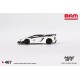 MINI GT MGT00467-L LB-Silhouette WORKS Lamborghini Aventador GT EVO White (1/64)