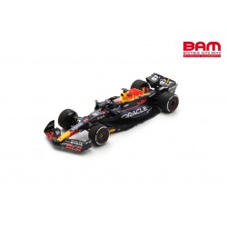 SPARK S8569 RED BULL Racing RB19 N°1 Oracle Red Bull Racing Vainqueur GP Bahrain 2023 Max Verstappen (1/43)