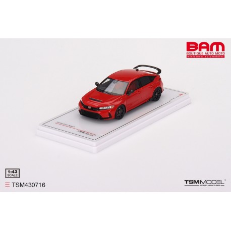 TRUESCALE TSM430716 HONDA Civic Type R Rallye Red (LHD) 2023 (1/43)