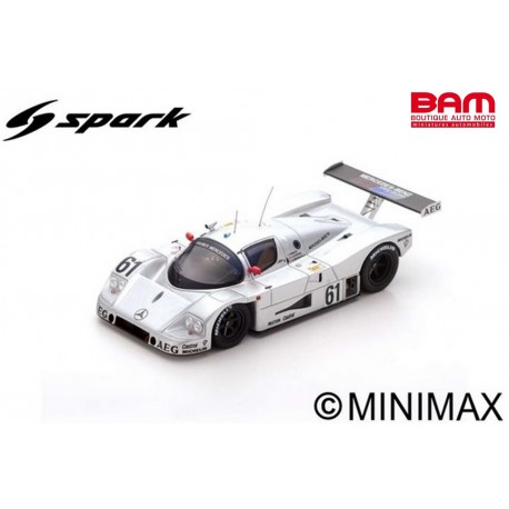 SPARK 18S840 SAUBER C9 N°61 2ème 24H Le Mans 1989 (1/18)