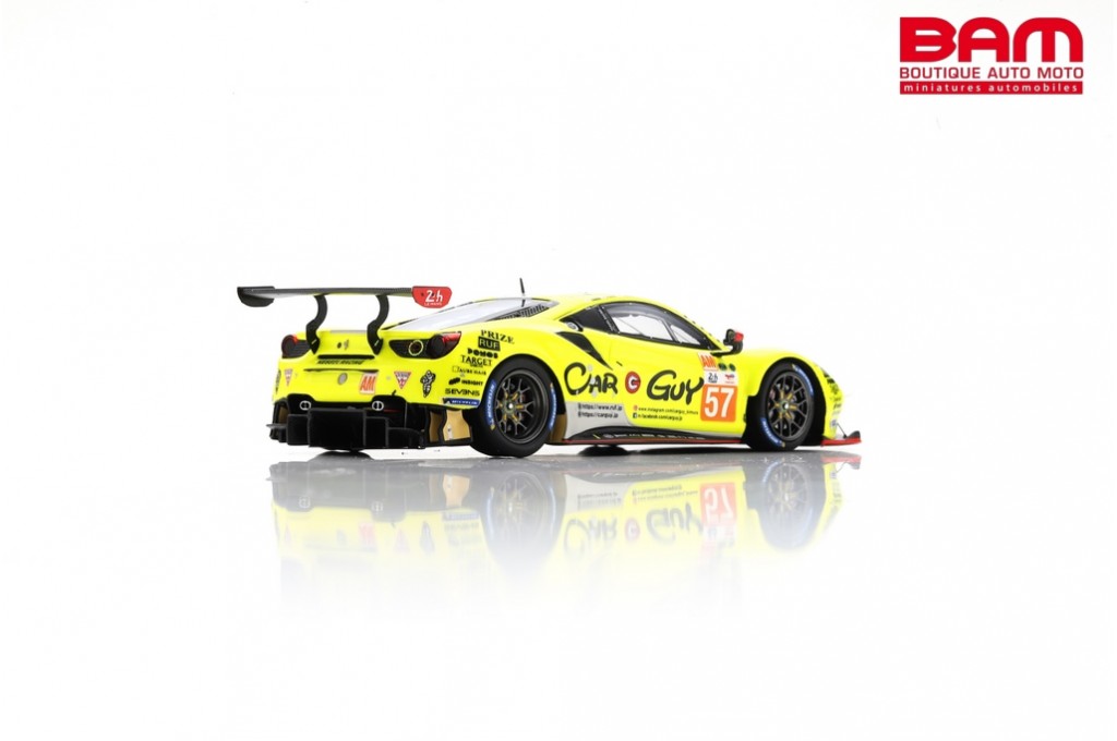 Looksmart LSLM165 1/43 FERRARI 488 GTE EVO NO.57 KESSEL RACING 24H LE