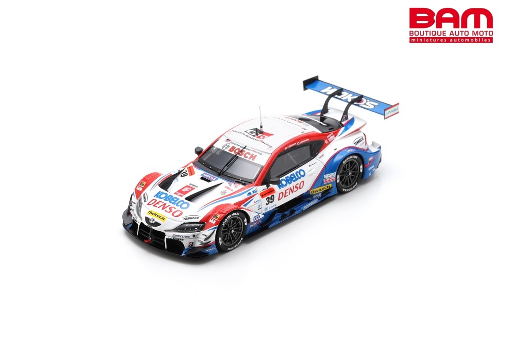SPARK SGT033 TOYOTA GR Supra N°39 TGR TEAM SARD SUPER GT GT500 2022 -Yuhi  Sekiguchi - Yuichi Nakayama (1/43) - Boutique Auto Moto / SPARK