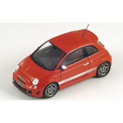 FIAT 500 ABARTH 2009 ROUGE