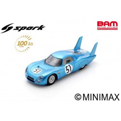 SPARK S4595 CD N°51 24H Le Mans 1966 C. Laurent - J-C. Ogier (1/43)
