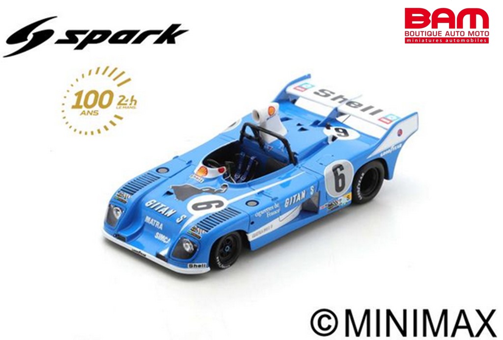 Matra 680 #6 Le Mans 1974 - Modèle Bizarre 1/43 BZ189 - Comme Neuf En Boîte