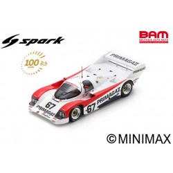 SPARK S9892 PORSCHE 962 C N°67 10ème 24H Le Mans 1992 P. Yver - J. Lässig - O. Altenbach (1/43)