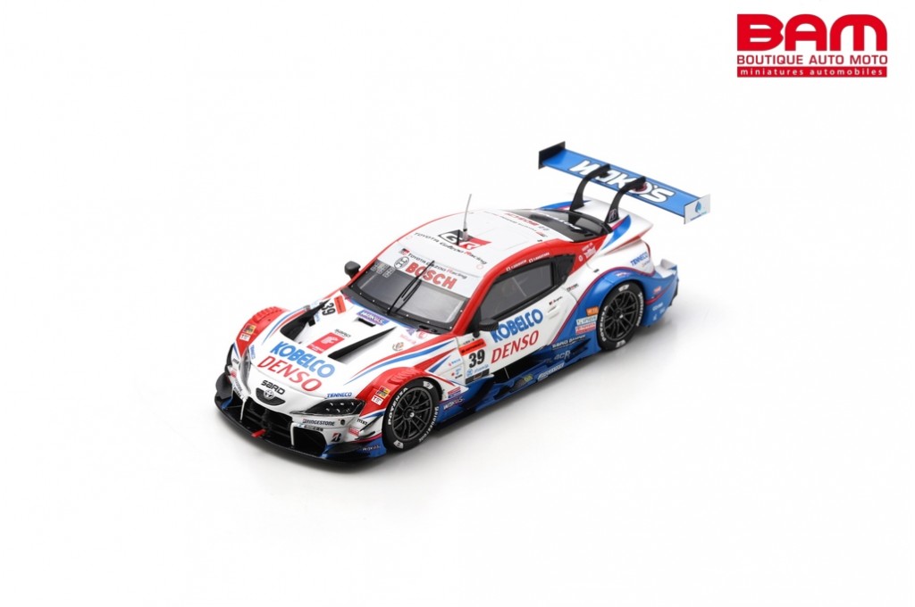 SPARK SGT063 TOYOTA GR Supra N°39 DENSO KOBELCO SARD TGR TEAM SARD GT500  SUPER GT 2023 Yuhi Sekiguchi - Yuichi Nakayama (1/43) - Boutique Auto Moto  / SPARK
