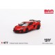 MINI GT MGT00477-L CHEVROLET Corvette Z06 2023 Torch Red LHD (1/64)