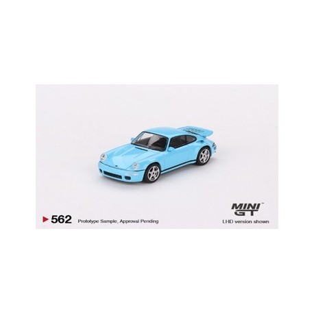 MINI GT MGT00562-L RUF CTR Anniversary Bayrisch Himmelblau 1/64