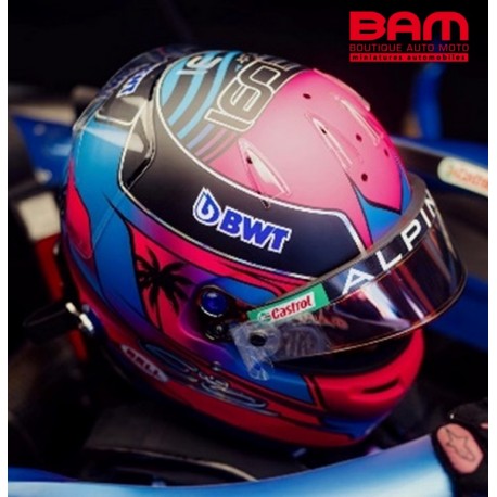 SPARK 5HF103 CASQUE Esteban Ocon - BWT Alpine F1 Team - GP Miami 2023