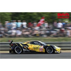 LOOKSMART LSLM166 FERRARI 488 GTE EVO N°66 JMW MOTORSPORT 24H Le Mans 2023 T. Neubauer - L. Prette - G. Petrobelli (1/43)