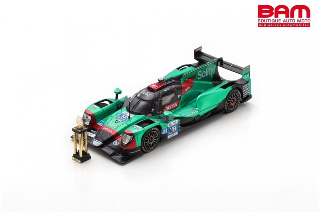Miniature Spark ORECA 07 Gibson N°38 – Vainqueur LMP2 24H Le Mans – Échelle 1/43
