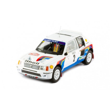 IXO IXO24RAL024A PEUGEOT 205 T16 N°2 VAINQUEUR MC 85 VATANEN 1/24