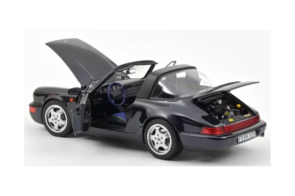 NOREV 1/18 - PORSCHE 911 CARRERA 4 TARGA - 1991 - Modèle Métal - 187340