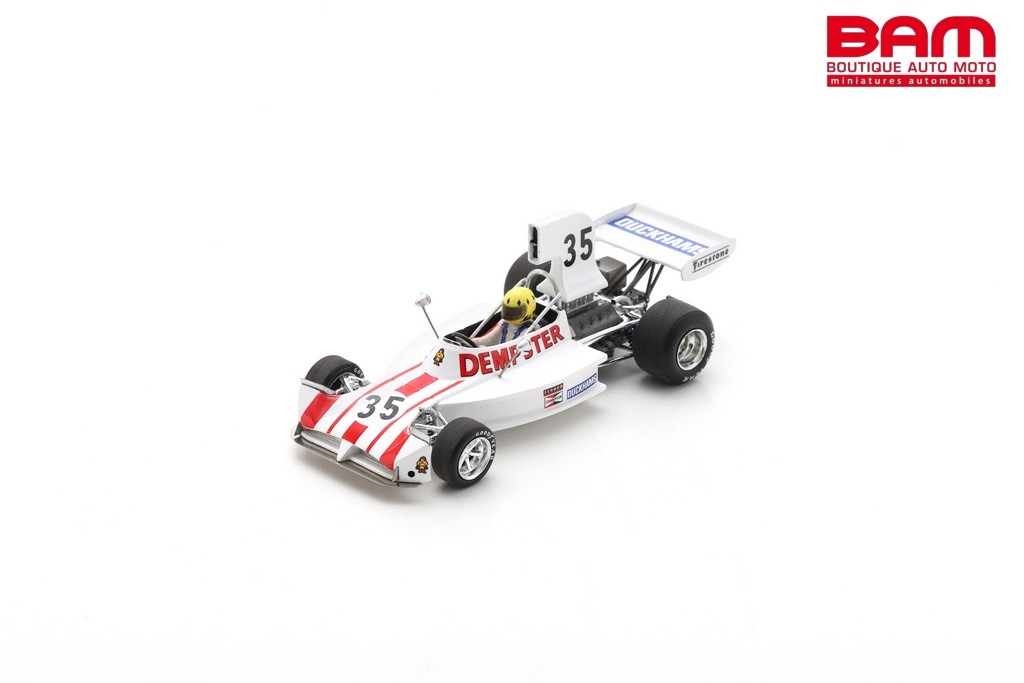 Spark S7278 MARCH 731 N°35 – Mike Wilds GP Angleterre 1974 – 1/43 Résine