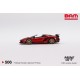 MINI GT MGT00506-L LAMBORGHINI Aventador SVJ Roadster Rosso Efestos (1/64)