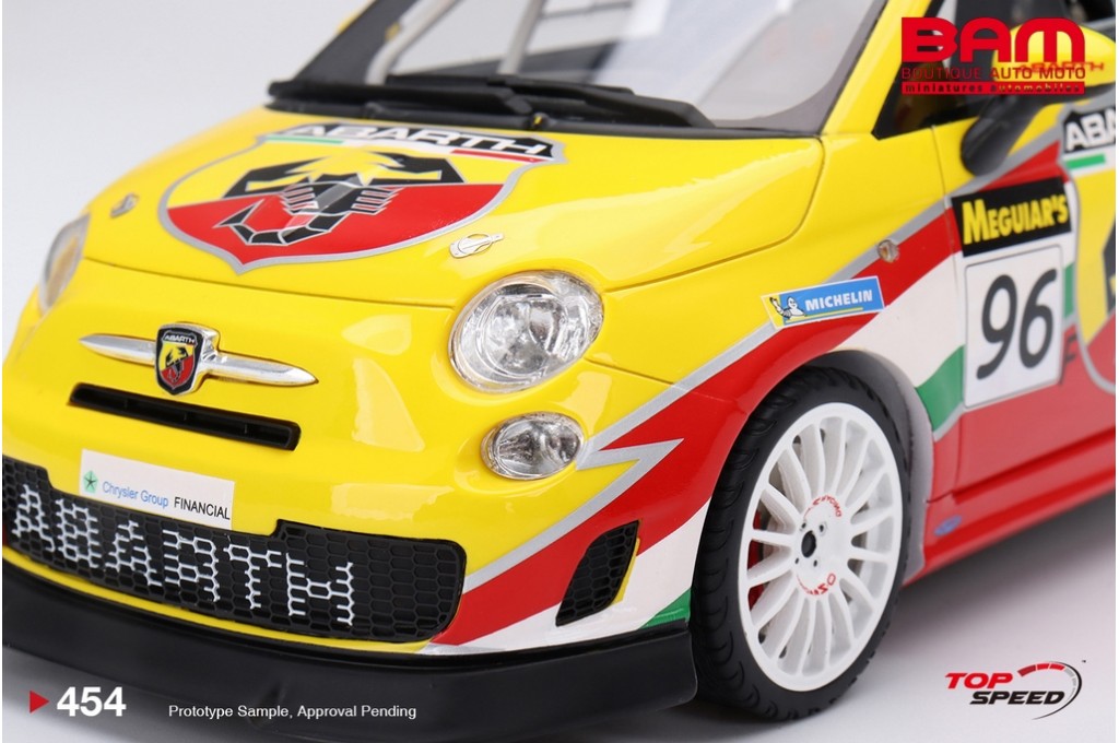 TOP SPEED TS0454 ABARTH 695 Assetto Corse N°96 Fiat Abarth TOP SPEED TS0454 ABARTH 695 Assetto Corse N°96 Fiat Abarth