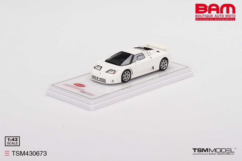 △入手困難！限定品！TSM 1/43 ブガッティ Bugatti EB110 Super
