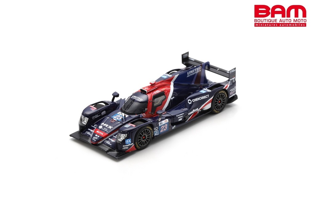 Oreca 07 Gibson United Autosports 18° Le Mans 2023 - scale 1/43rd 2023