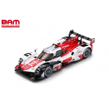 SPARK 18S915 TOYOTA GR010 - Hybrid N°8 TOYOTA GAZOO RACING 2nd 24H Le Mans 2023 S. Buemi - B. Hartley - R. Hirakawa (1/18)