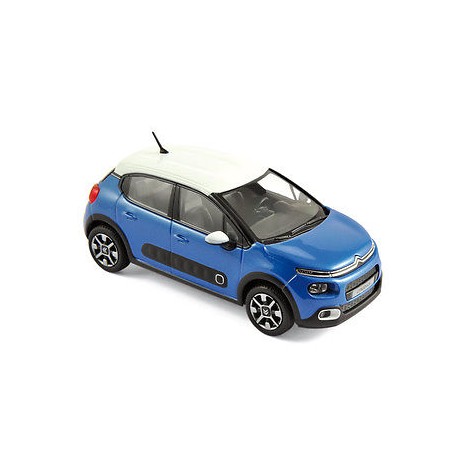 CITROEN C3 2016 BLEU/BLANC