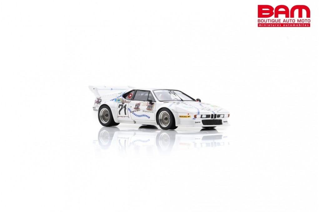 Spark 1/43 - BMW M1 N°71 24h Le Mans 1981 - C. Danner / L. Von Bayern