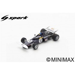 SPARK S2757 MARCH 711 N°12 Race of Champions 1971 Ronnie Peterson (1/43)