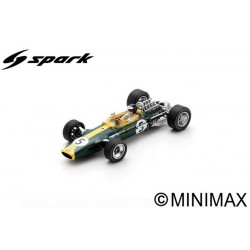 SPARK S6362 LOTUS 49 N°5 Vainqueur GP Grande-Bretagne 1967 Jim Clark (1/43)