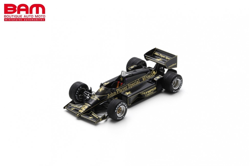 SPARK S7152 LOTUS 97T N°12 Vainqueur GP Portugal 1985 Ayrton