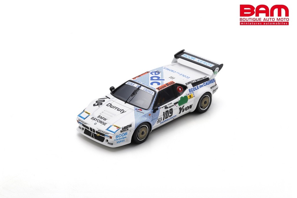 ミニカー　1/43 BMW M1 #109 14th 24H Le Mans 1984 P. de Thoisy - P. Dagoreau - J-F Yvon [S6409] 1/43 BMW M1 No.109 14th 24H Le Mans 1984 P. de Thoisy - P