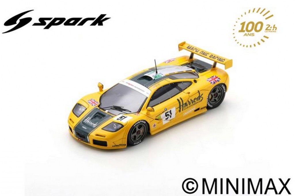SPARK S6675 MCLAREN F1 GTR N°51 Mach One Racing 3ème 24H Le Mans 
