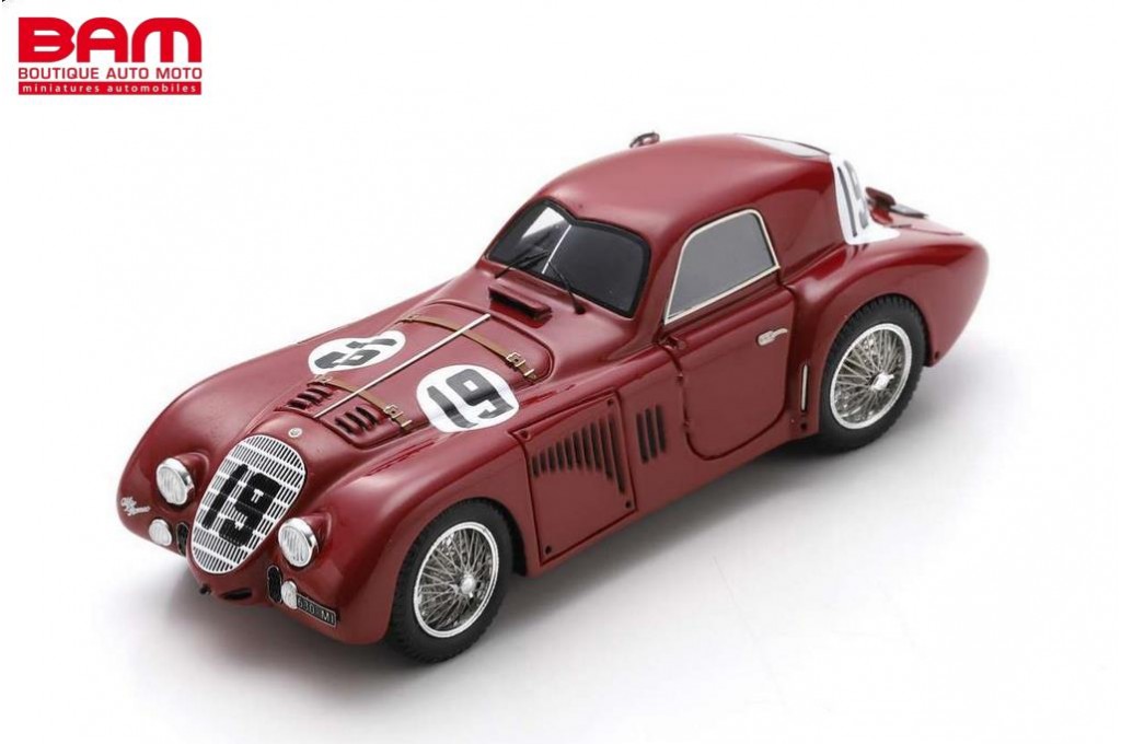 SPARK S9439 ALFA ROMEO 8C 2900 B N°19 24H Le Mans 1938 -R