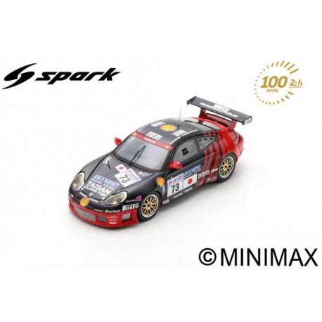 SPARK S9939 PORSCHE 996 GT3 R N°73 Team Taisan Advan 24H Le Mans 2000 -H. Fukuyama – A. Yogo – B. Lambert (1/43)