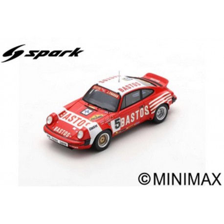 SPARK SB694 PORSCHE 911 SC N°5 Vainqueur Rallye du Condroz 1983 -P. Snijers - D. Colebunders (500ex.) (1/43)