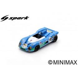 SPARK SF291 MATRA MS650 N°145 2ème Tour Auto 1970 -H. Pescarolo - J-P. Jabouille - J. Rives (300ex.) (1/43)