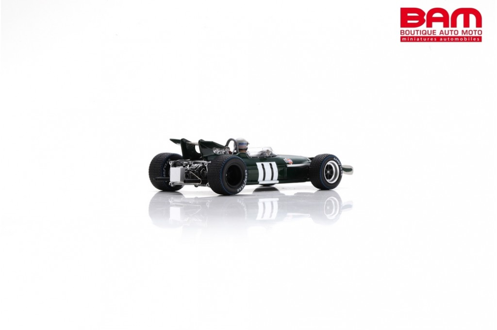 SPARK S8318 BRABHAM BT26A N°11 6ème GP Pays Bas 1969 Jack Brabham 1/43