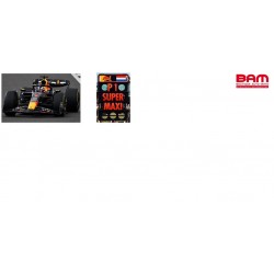 SPARK 18S902 RED BULL RB19 N°1 Oracle Red Bull Racing Vainqueur GP Grande Bretagne 2023 (1/18)