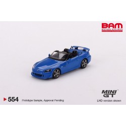 MINI GT MGT00554-L HONDA S2000 (AP2) CR Apex Blue (1/64)