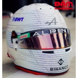 SPARK 5HF118 CASQUE Esteban Ocon - BWT Alpine F1 Team GP Grande-Bretagne 2023 (1/5)