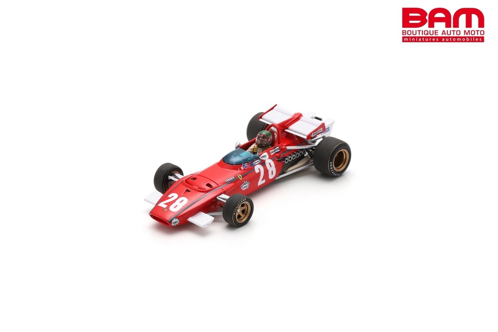 LOOKSMART LSRC099 FERRARI 312B N°28 4ème GP Belgique 1970