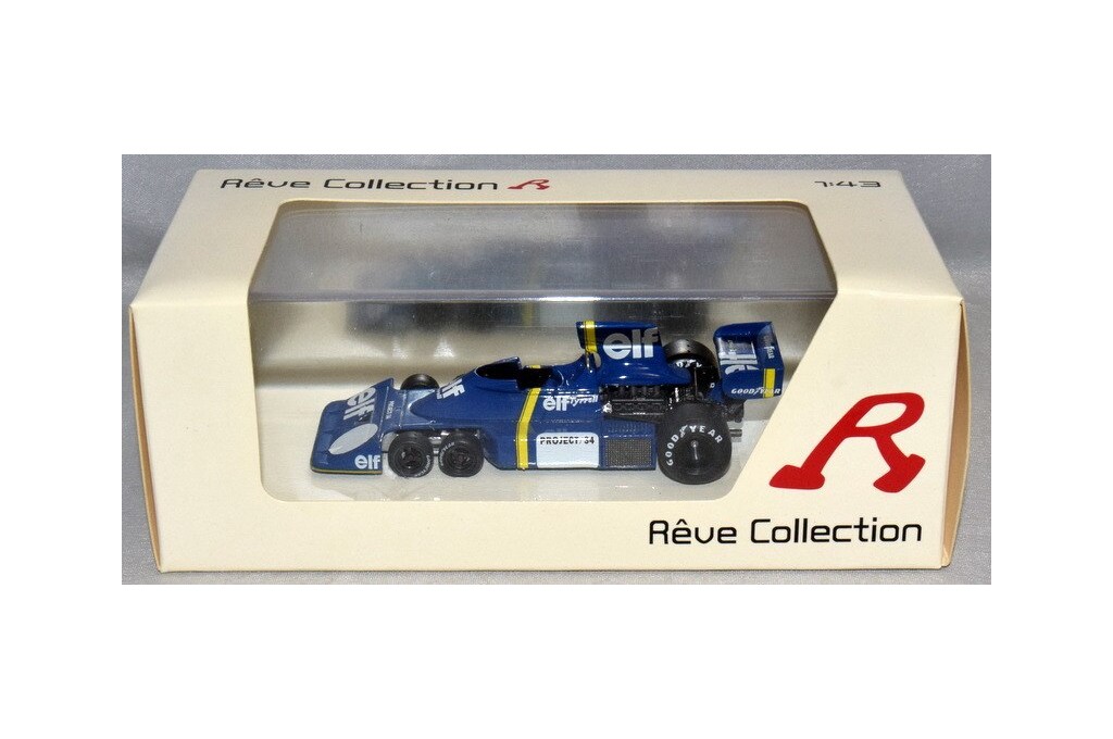 販売純正1/43 Reve Collection Tyrrell P34 / 1975 Presentation Car / 1976 GermanGP / 1977 JapanGP / GP 3rd レーヴ ティレル ドイツGP 日本GP レーシングカー