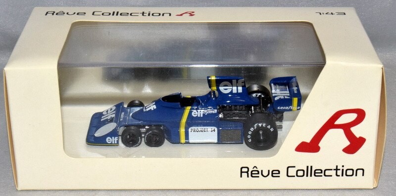 REVE COLLECTION R70021 TYRRELL P34 PRESENTATION 1975 1/43