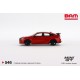 MINI GT MGT00546-L HONDA Civic Type R Rallye Red 2023 W/ Advan GT Wheel (1/64)