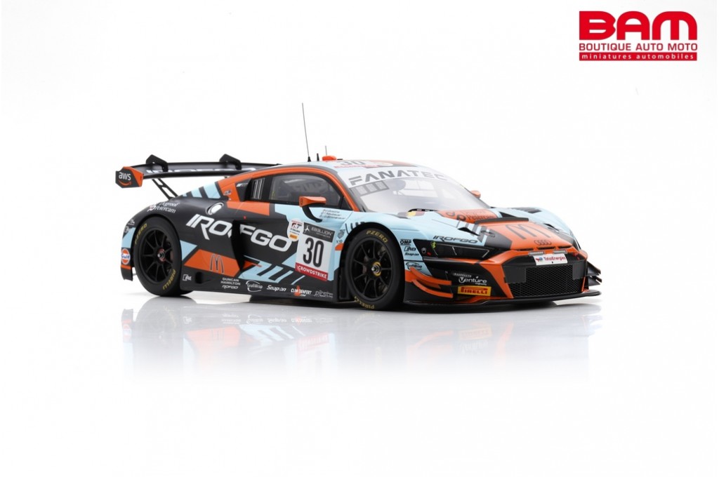 SPARK 18SB052 AUDI R8 LMS GT3 N°30 Team WRT Vainqueur Silver Cup