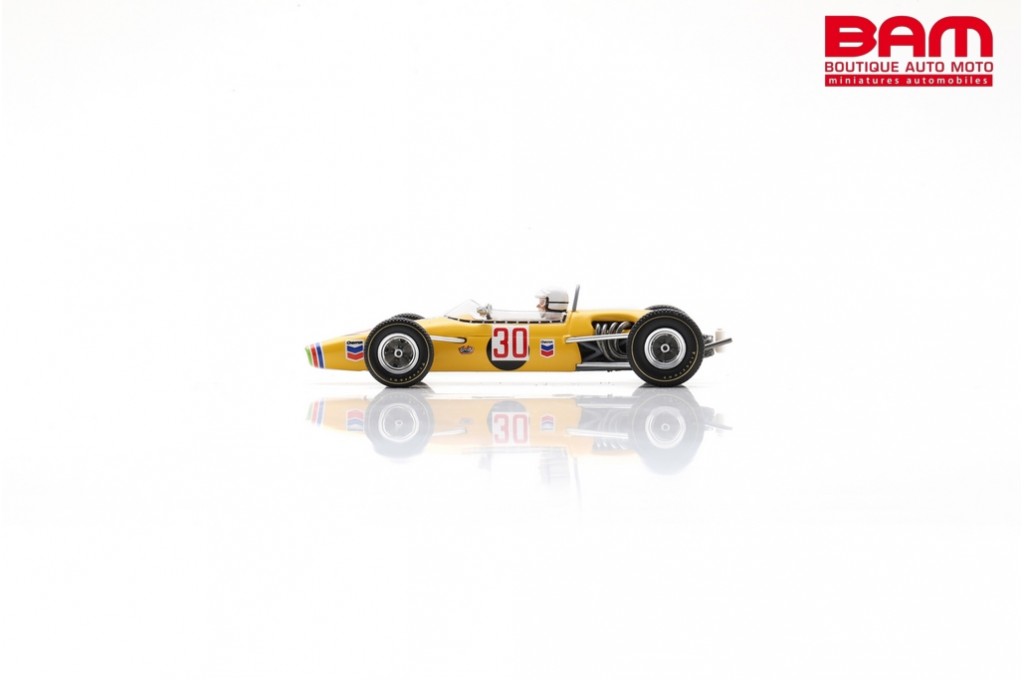 Miniature Spark S8305 Brabham BT30 N°20 – GP Allemagne 1969 – Kurt Ahrens – 1/43
