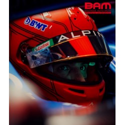 SPARK 5HF131 CASQUE Esteban Ocon - BWT Alpine F1 Team - GP Azerbaijan 2023 (1/5)