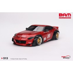 TOP SPEED TS0513 NISSAN Fairlady Z (RZ34) Pandem Passion Red (1/18)